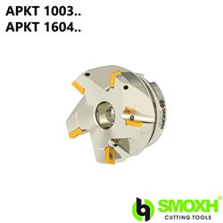 Face Mill Shoulder TK75 APKT 1003../1604.. 75º adaptable for APKT..