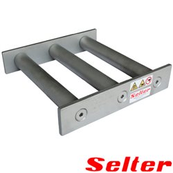 Rejilla magnética rectangular tipo B Selter