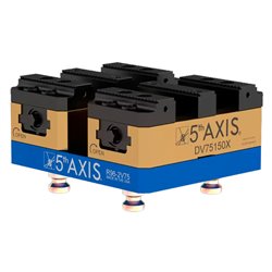 Étau d’usinage double - Set 2x DV75150-J1 150mm x 177mm x 78mm