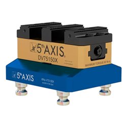 Dual Clamping Vise Set DV75150X 126mm x 150mm x 88mm
