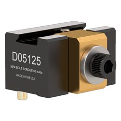 Dovetail clamping device - inch 1/2" x 1.25"