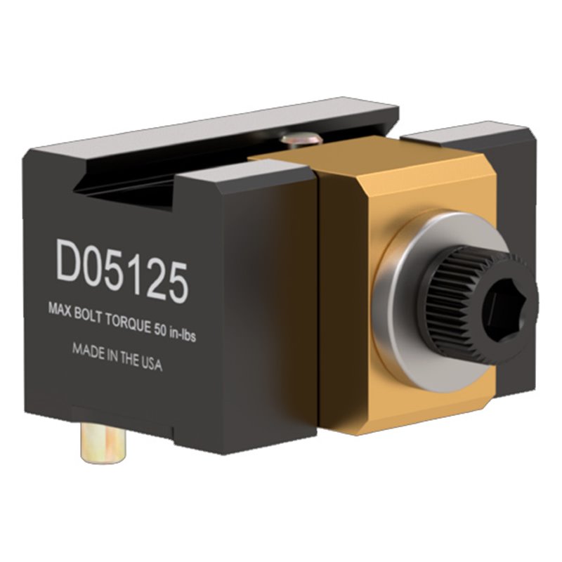 Dovetail clamping device - inch 1/2" x 1.25" Dovetail clamping device - inch 1/2" x 1.25"