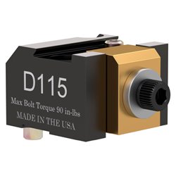 Dovetail clamping device - inch 1" x 1.5"