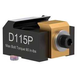 Dovetail clamping device - inch 1" x 1.5" - Picatinny