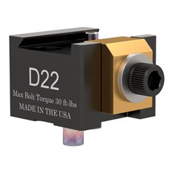 Dovetail clamping device - inch 2" x 2"