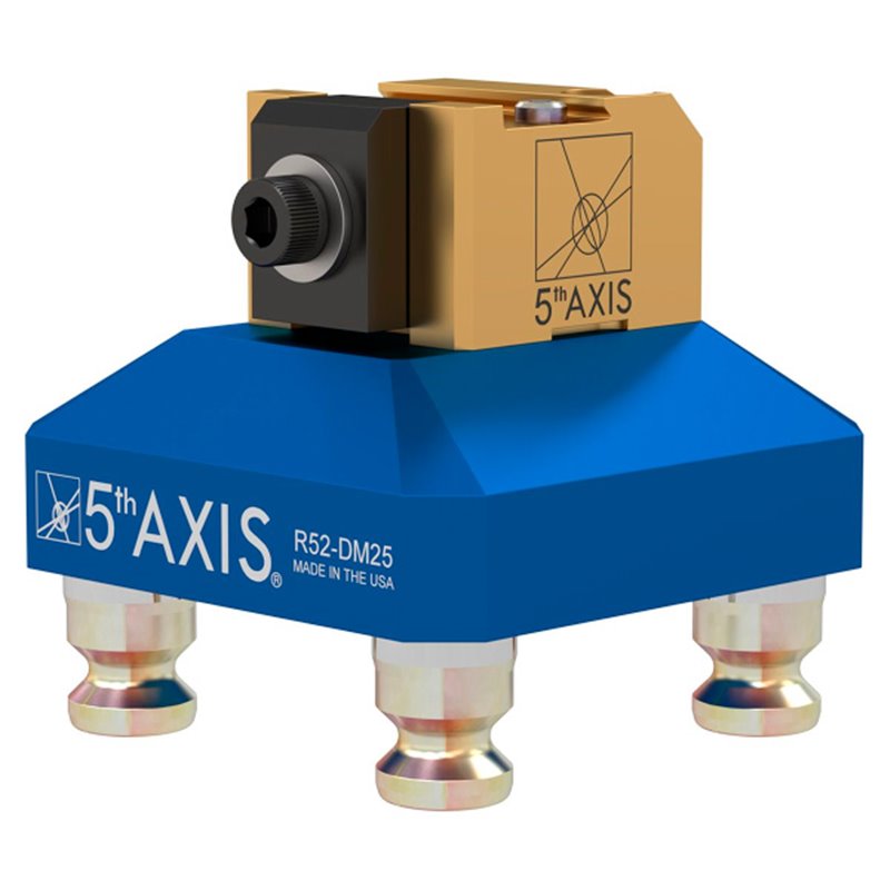 Dovetail clamping device - metric DM25 - 75mm x 75mm x 55mm Dovetail clamping device - metric DM25 - 75mm x 75mm x 55mm