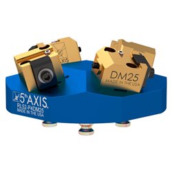 Dovetail clamping device - metric Pyramid with 4xDM25 Ø152mm x 65mm