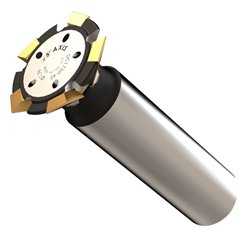 Dovetail cutter 45° avec 5 plaquettes 25,4 mm (DC1750-B)