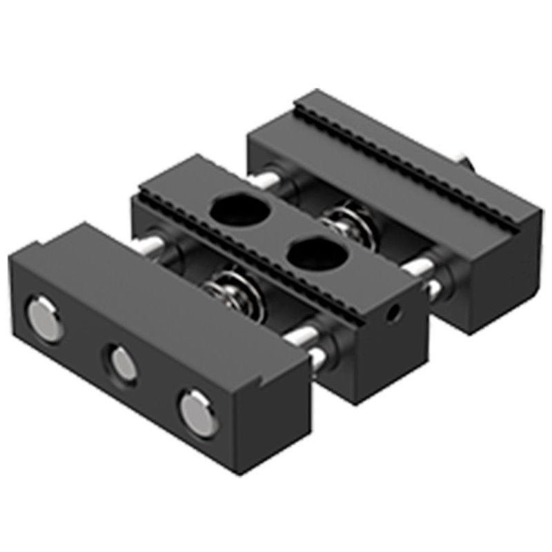 Doppel- Self-Centering Vise (Pin vice) Jaw width 75mm