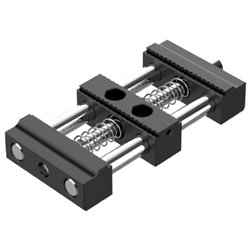 Doppel- Self-Centering Vise (Pin vice) Jaw width 75mm PV3X-6B