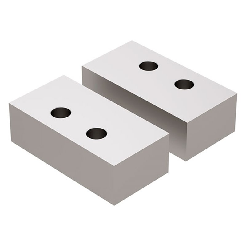 Machinable Jaws Aluminum for V6105M Machinable Jaws Aluminum for V6105M