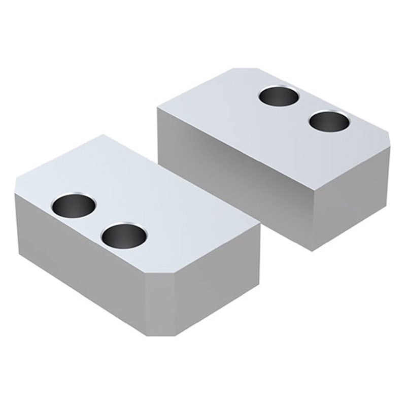 Ébauche de mâchoire Aluminum V75100X/V75150X Ébauche de mâchoire Aluminum V75100X/V75150X