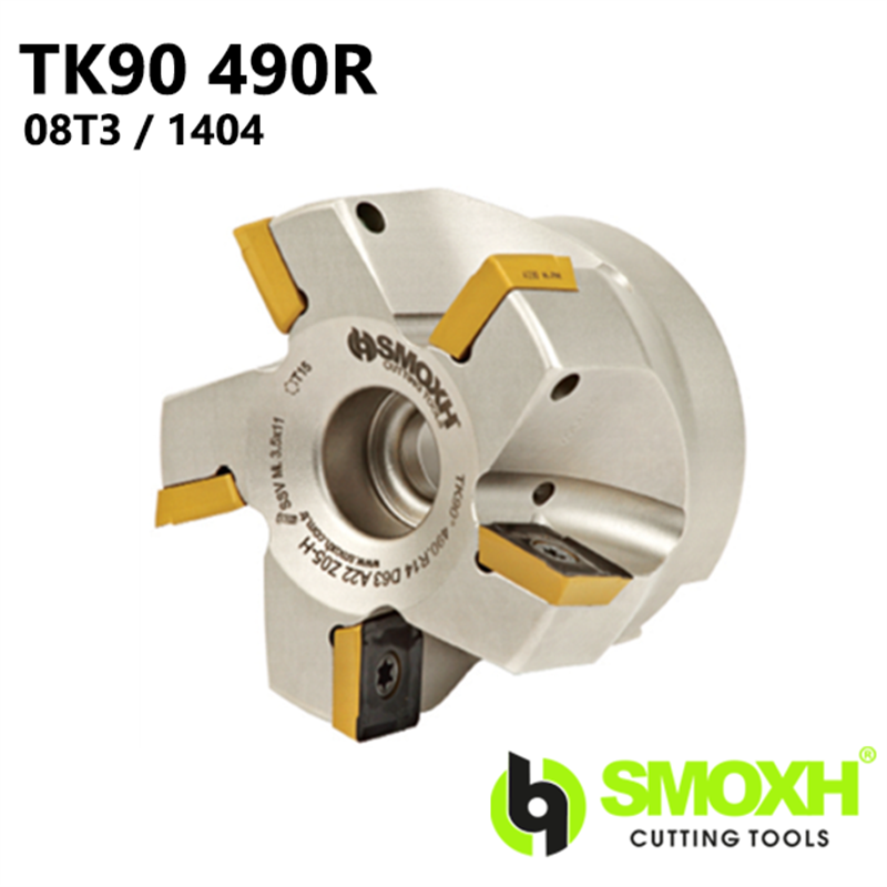 Face Mill Shoulder TK90 490R 08T3 / 1404.. 90º adaptable for 490R 08T3 / 1404