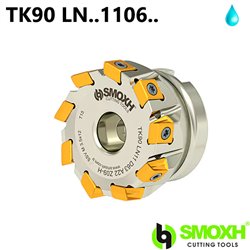 Face Mill Shoulder TK90 LN..1106..T490  adaptable for LN..1106..T490