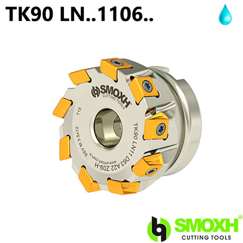 Face Mill Shoulder TK90 LN..1106..T490 adaptable for LN..1106..T490 Face Mill Shoulder TK90 LN..1106..T490 adaptable for LN..1106..T490