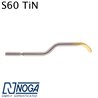 Cuchilla de desbarbado Noga S60 TIN