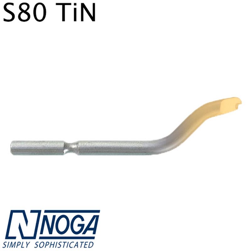 Deburring Blade Noga S80 TIN