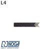 Cuchilla de desbarbado Noga L4