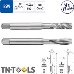 BSW HSSCo Helical Male Machine Class 2