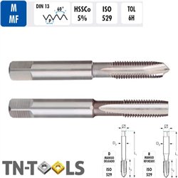 Mâle Machine M HSSCo Droit ISO529 6H