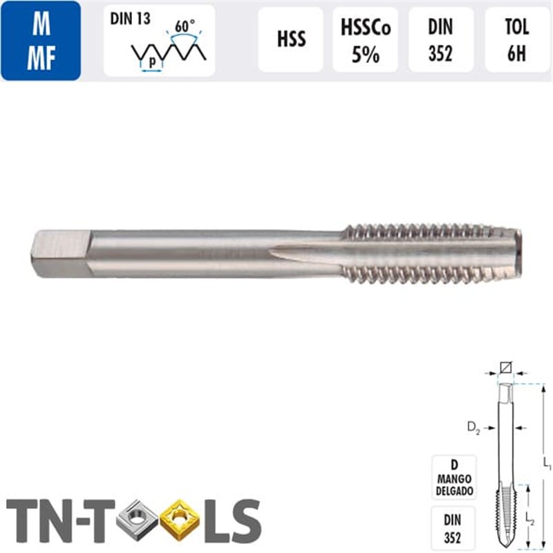 Macho Machine Court Hauteur finale M HSSCo Droit DIN352 6H