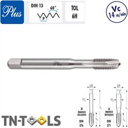 Plus M HSS PM 6H Straight Male Machine