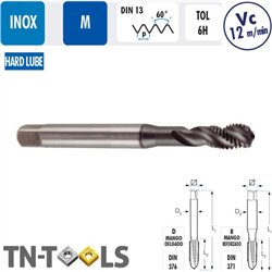 Helical Male Machine INOX M HSS PM LUBE 6H