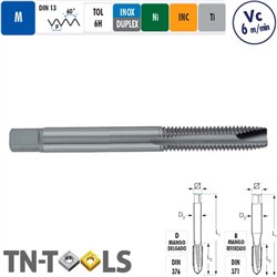 Super Plus HSS PM 6H Straight Male Machine
