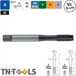 Mâle Machine Droit Super Plus OX HSS PM 6H