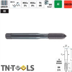 Male Straight Rolling Machine HSSCo OX 6HX CR