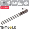 ALTIN NANO 30º Z4 Corner Radius End Mill Reduced Neck Long Cutting