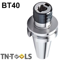 Cono Roscador de Cambio Rápido en Pinzas para Machos BT40 Dual Contact AD Gama Media