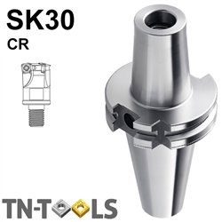 Dual Contact Milling Arbors for Screw-in Cutters SK30 DIN69871 AD Medium Range
