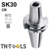 Dual Contact Milling Arbors for Screw-in Cutters SK30 DIN69871 AD Medium Range