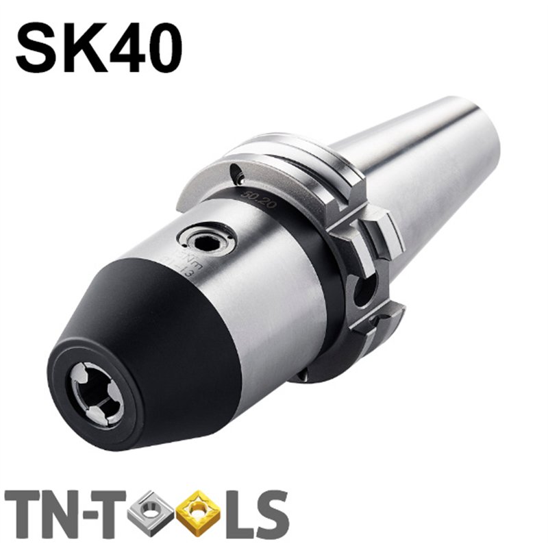 Dual Contact CNC Drill Chuck SK40 DIN69871 AD/B Medium Range