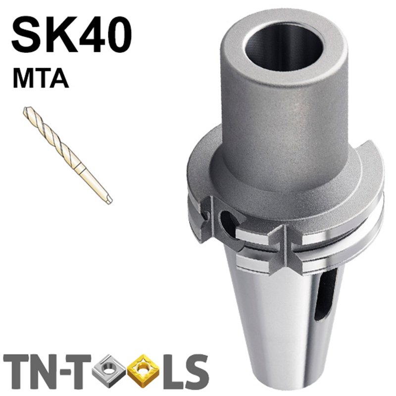 Douille de réduction pour Cono Morse MTA Contact Direct SK40 DIN69871 AD/B Milieu de Gamme