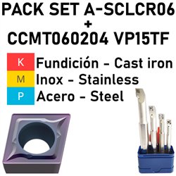 Pack A-SCLCR06 + CCMT060204 VP15TF
