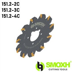 Portafresa en T SSDF 151.2 2C / 3C / 4C SLOT MILLS