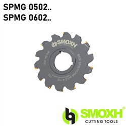 Portafresa en T BSDF SPMG 0502.. / 0602 SLOT MILLS