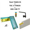 Pack TGB26-3S+ TSC 3 TT8020 + EDG 33B-TT