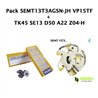 Pack SEMT13T3AGSN-JH VP15TF + TK45 SE13 D50 A22 Z04-H