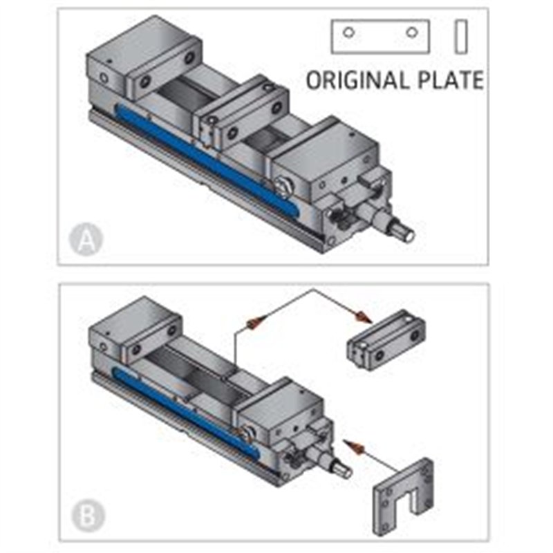 Mordaza Twin Mecánica ALD-60G/HV