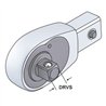 Tête de cliquet 3/8" pour clé dynamométrique universelle