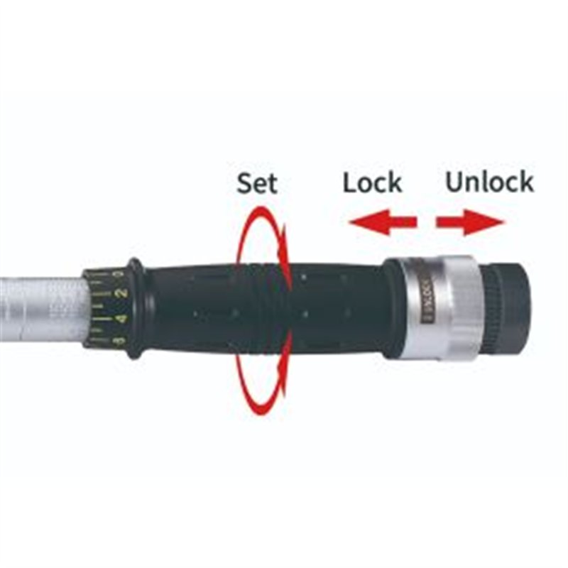 Clé dynamométrique 3/8" 20 - 110 Nm