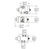Dovetail clamping device - metric 37mm x 41mm x 27mm