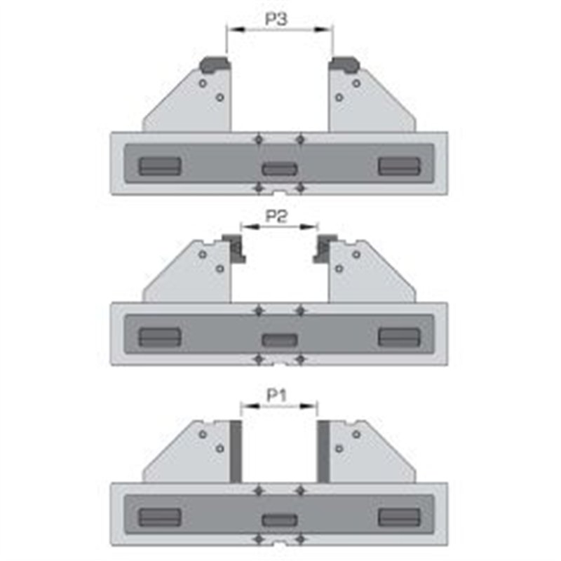 5-Axis precision vice ALT-100M mechanical