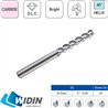 Fresa Metal Duro 3 Cortes Aluminio 45º Sin Recubrir Serie Larga