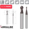 Arralbe Z2 FRAISE CYLINDRIQUE HÉMISPHÉRIQUE 70HRC Normale