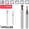 Arralbe Z2 BALL NOSE END MILL HARD CUTTING 70HRC Long Series