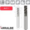 Arralbe Z4 Hyrux Fresa H. V. 43º-45º Cuello Rebajado Alto Rendimiento Chaflan En Esquina Multiusos